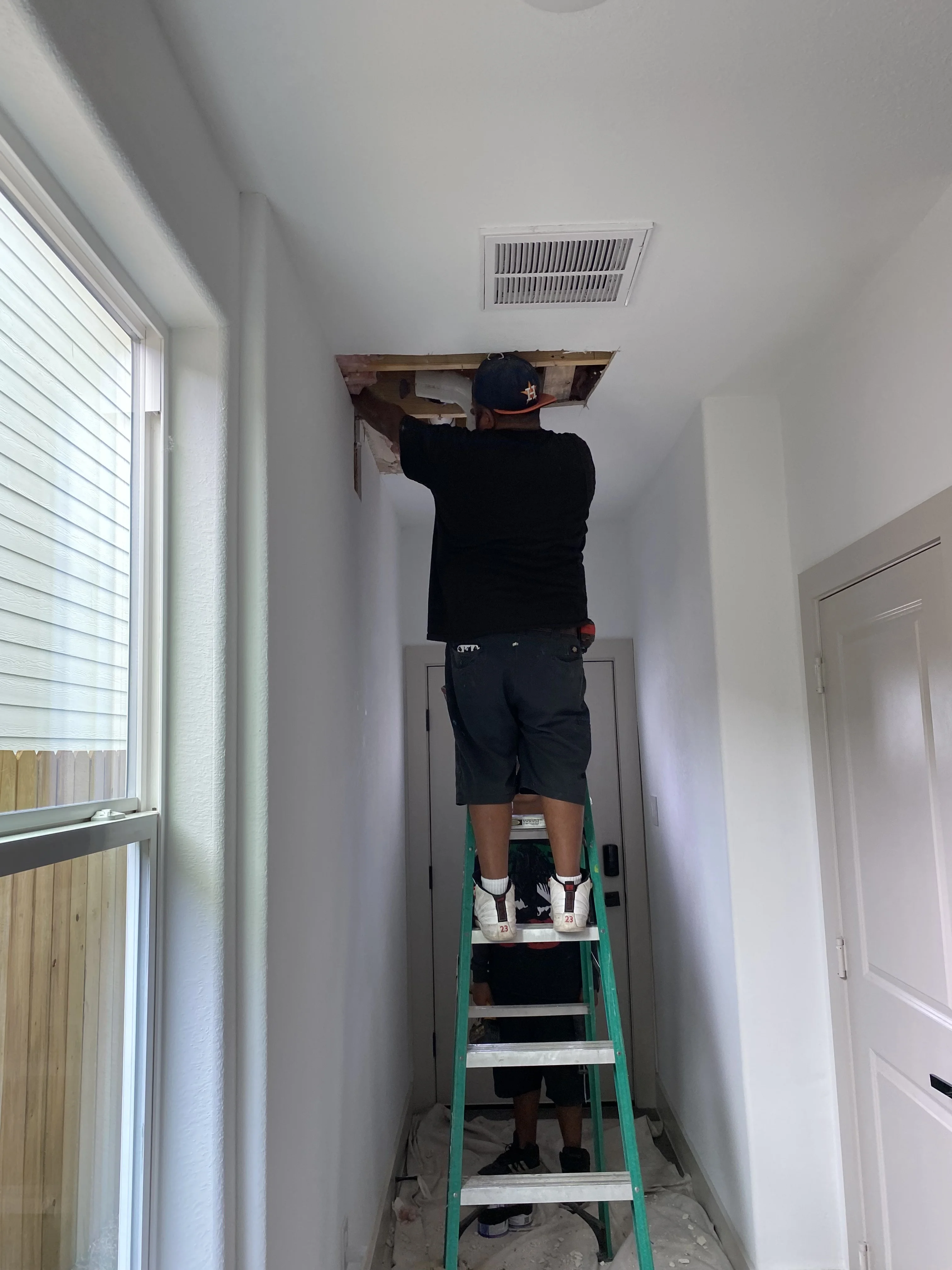 Ceiling drywall repair Houston TX