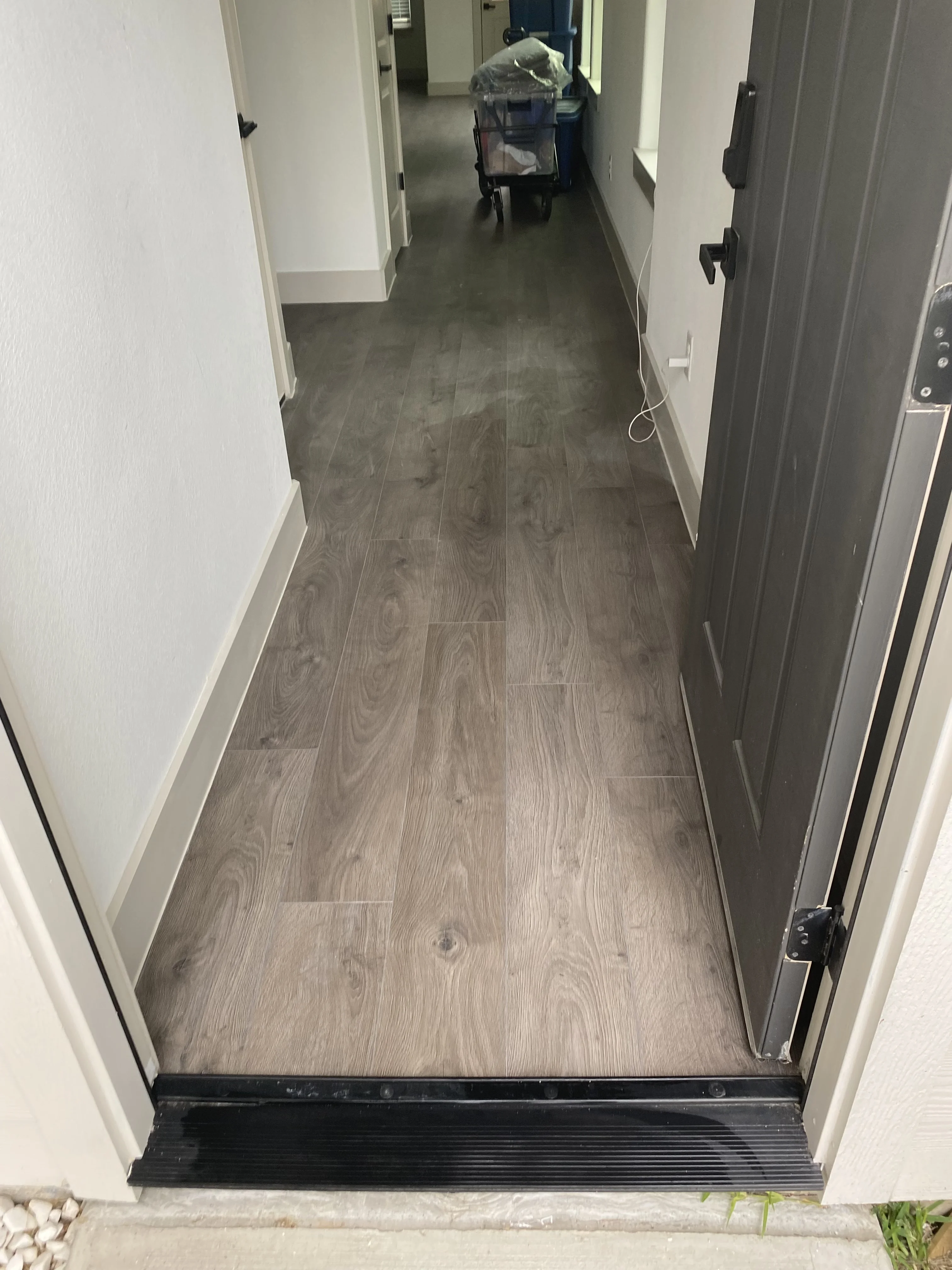 Hallway drywall renovation Houston TX