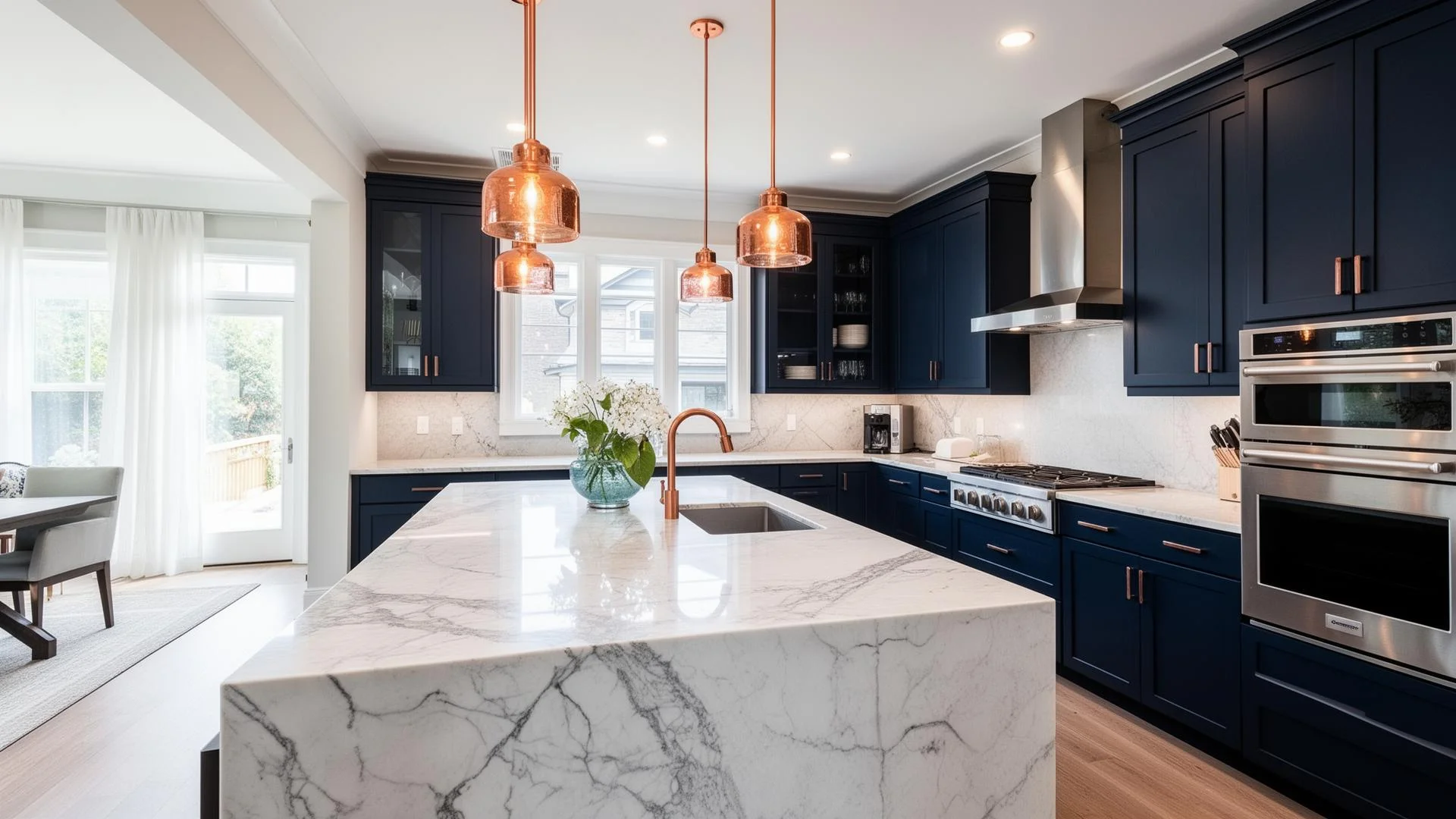 Beautiful home interior renovation in Houston TX by Father And Son Remodeling