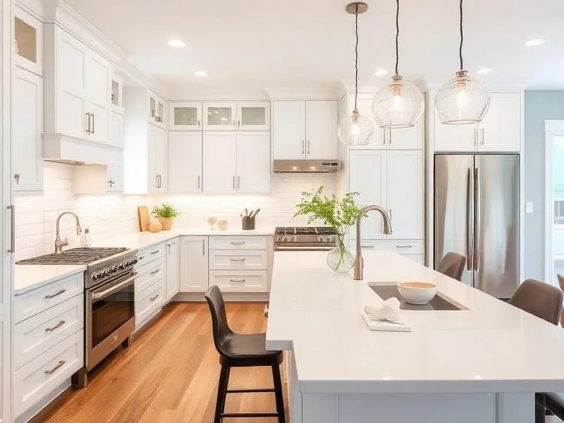Custom kitchen remodel by Father And Son Remodeling in Houston TX